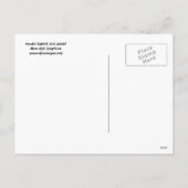 うさぎの少女はがきの餅の年 シーズンポストカード (裏面)