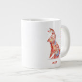 うさぎの年 ジャンボコーヒーマグカップ (正面右)