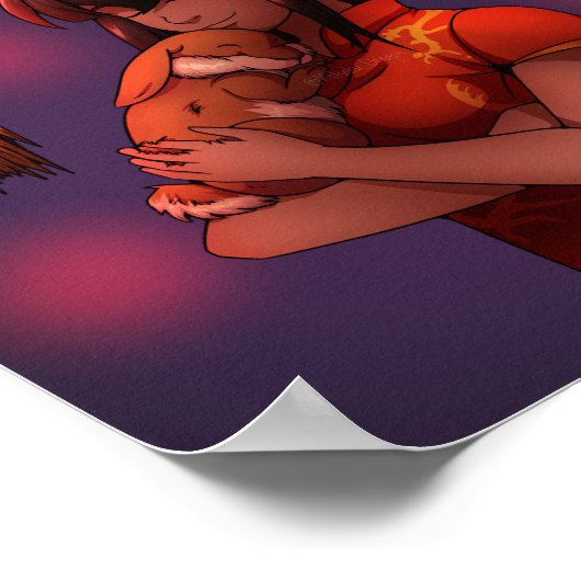 うさぎの年 ポスター (角)