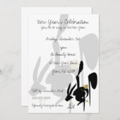 うさぎの年 招待状 (正面/裏面)