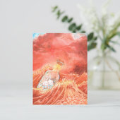 うさぎの年 – DNMはがき ポストカード (スタンド正面)