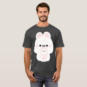 うさぎの愛の友達 Tシャツ (正面フル)