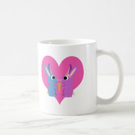 うさぎの愛 コーヒーマグカップ