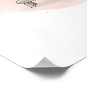 うさぎの手洗い応援キッズトイレ壁アート ポスター (角)