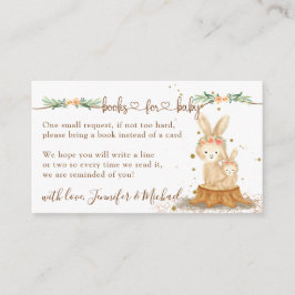 うさぎの新しいママの赤ちゃんのための本 エンクロージャーカード