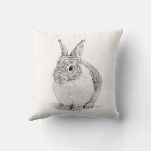 うさぎの日 クッション (裏面)