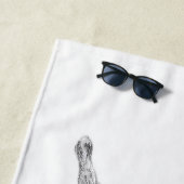 うさぎの日 ビーチタオル (インサイチュ)