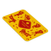 うさぎの旧正月2023〔占星術の〕十二宮図動物 マグネット (右側)