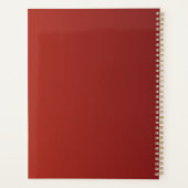 うさぎの月中国のの正月 プランナー手帳 (裏面)