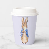 うさぎの白吹いバブルガム 紙コップ (裏面)