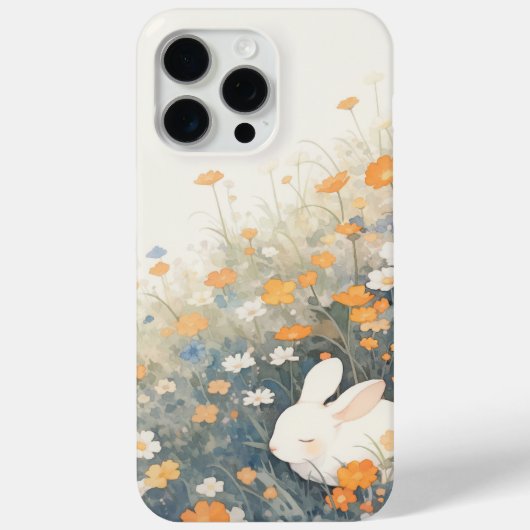 うさぎの眠り場 Case-Mate iPhoneケース (裏面)