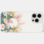 うさぎの穏やかな眠り Case-Mate iPhoneケース (裏面 (横))