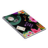 うさぎの穴のノートを下へ ノートブック (右側)