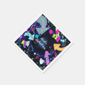 うさぎの穴を下りて不思議の国のパーティー スタンダードカクテルナプキン (角)