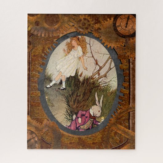 うさぎの穴を下りて ジグソーパズル (縦)