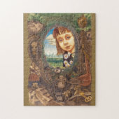 うさぎの穴を下りて ジグソーパズル (縦)