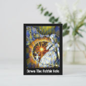 うさぎの穴を下りて ポストカード (スタンド正面)