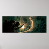 うさぎの穴を深く深く掘り下げる ポスター (正面)