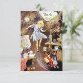 うさぎの穴を開けてありがとう赤ちゃんシャワー 招待状 (スタンド正面)