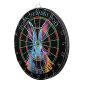 うさぎの穴ブルーラビットの火 ダーツボード (正面右)