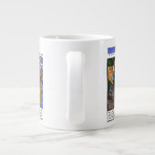 うさぎの穴大きなコーヒーマグ ジャンボコーヒーマグカップ (裏面)