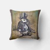 うさぎの紳士 クッション (裏面)