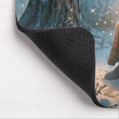 うさぎの老人クリスマス マウスパッド (コーナー)