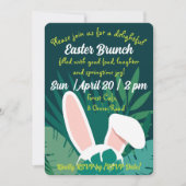 うさぎの耳の春の集まり 招待状 (正面)