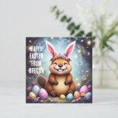 うさぎの耳を持つアメリカのビーバー シーズンカード (スタンド正面)