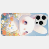 うさぎの花畑の幸せ Case-Mate iPhoneケース (裏面 (横))