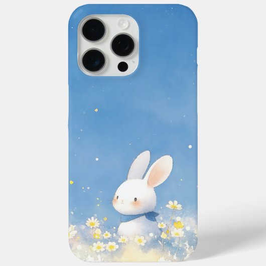 うさぎの花畑の幻想 Case-Mate iPhoneケース (裏面)