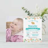 うさぎの誕生日ガール イースターエッグ 初めての誕生日 招待状 (スタンド正面)