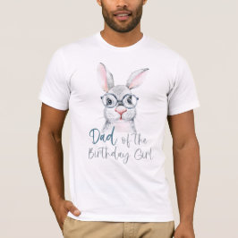うさぎの誕生日パパの誕生日お祝い Tシャツ