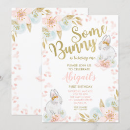 うさぎの誕生日招待状, うさぎの招待状 招待状