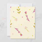 うさぎの誕生日招待 招待状 (裏面)