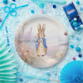 うさぎの野草畑のピーター ペーパープレート (パーティー)