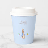 うさぎの青いピーター 紙コップ (正面)