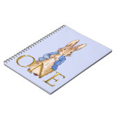 うさぎの1歳の誕生日 ノートブック (左側)