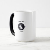 うさぎを知っている モーフィングマグカップ (正面左)