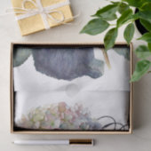 うさぎアジサイ花パリイースターデクページ 薄葉紙 (ギフト)