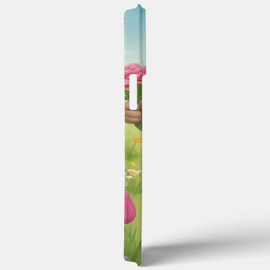 うさぎイースター電話ケース Case-Mate iPhoneケース (裏面 / 右)