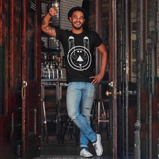 うさぎウサギ〔占星術の〕十二宮図サイン Tシャツ