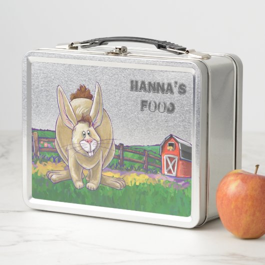 うさぎガード弁当箱 メタルランチボックス (インサイチュ)