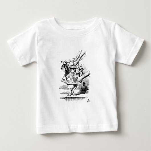 うさぎシャツ ベビーTシャツ (正面)