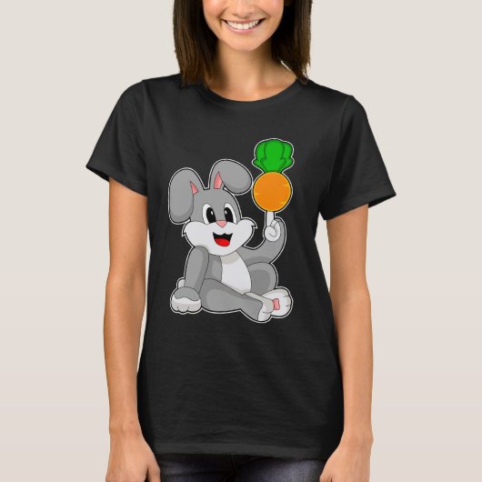 うさぎニンジン Tシャツ (正面)