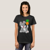 うさぎニンジン Tシャツ (正面フル)