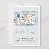 うさぎパンケーキ | イースターバニー・ブランチ 招待状 (正面)