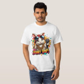 うさぎビート Tシャツ (正面フル)