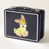 うさぎ一角獣 メタルランチボックス (裏面)