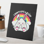 うさぎ与えはない 台座サイン (インサイチュ)